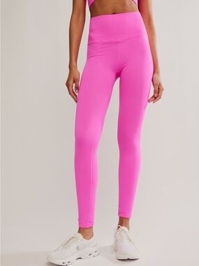 Free People Movement Magenta High Waist Leggings